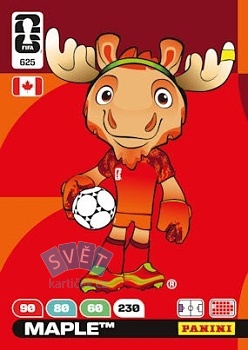 Official Mascot - Maple Panini FIFA World Cup 2026 Adrenalyn XL Official Mascot #625